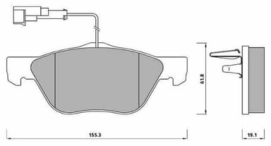 PREMIUM BRAKE PAD SET (4)