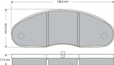 PREMIUM BRAKE PAD SET (4)