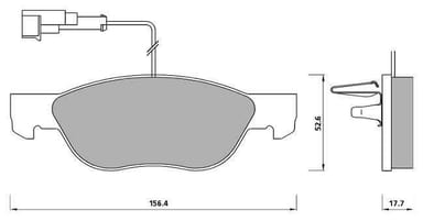 PREMIUM BRAKE PAD SET (4)