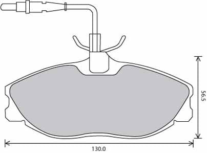 PREMIUM BRAKE PAD SET (4)