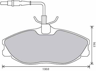 PREMIUM BRAKE PAD SET (4)