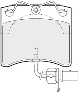PREMIUM BRAKE PAD SET (4)