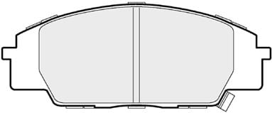 FERODO BRAKE PAD SET (4)