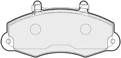 PREMIUM BRAKE PAD SET (4)