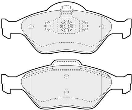 PREMIUM BRAKE PAD SET (4)