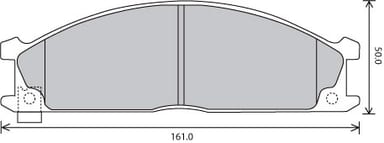 PREMIUM BRAKE PAD SET (4)