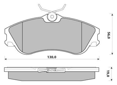 PREMIUM BRAKE PAD SET (4)