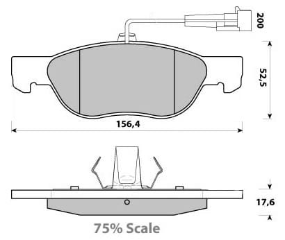 PREMIUM BRAKE PAD SET (4)
