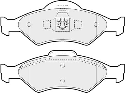 FERODO BRAKE PAD SET (4)