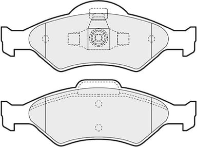 FERODO BRAKE PAD SET (4)