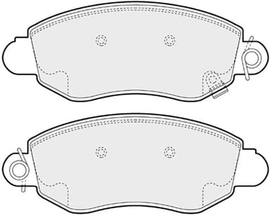 PREMIUM BRAKE PAD SET (4)