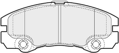 PREMIUM BRAKE PAD SET (4)