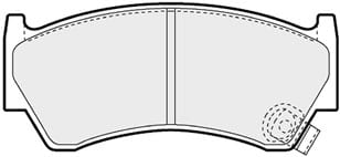 PREMIUM BRAKE PAD SET (4)