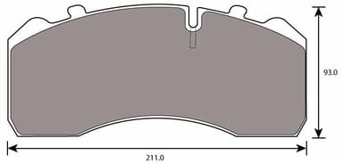 PREMIUM BRAKE PAD SET (4)