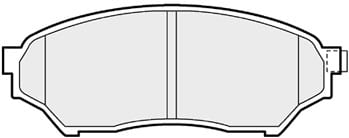 PREMIUM BRAKE PAD SET (4)