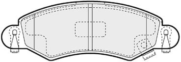 PREMIUM BRAKE PAD SET (4)