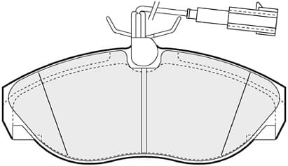 PREMIUM BRAKE PAD SET (4)