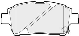 PREMIUM BRAKE PAD SET (4)
