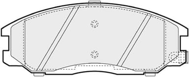 PREMIUM BRAKE PAD SET (4)