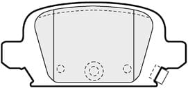 FERODO BRAKE PAD SET (4)
