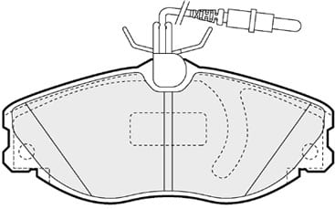 PREMIUM BRAKE PAD SET (4)