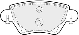 PREMIUM BRAKE PAD SET (4)