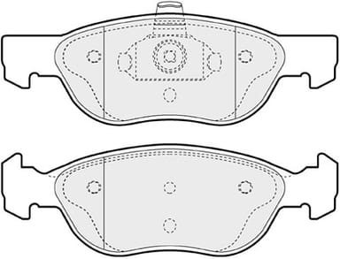 FERODO BRAKE PAD SET (4)