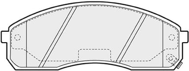 PREMIUM BRAKE PAD SET (4)