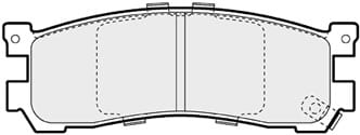 PREMIUM BRAKE PAD SET (4)