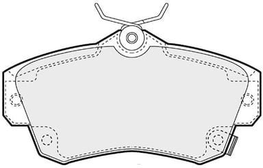 FERODO BRAKE PAD SET (4)