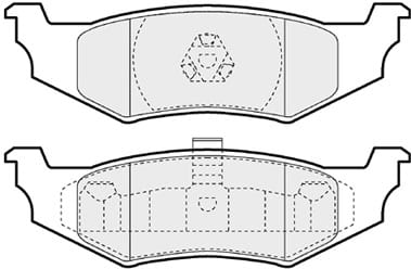 PREMIUM BRAKE PAD SET (4)