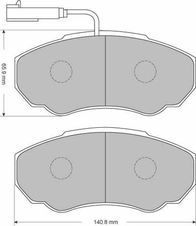 PREMIUM BRAKE PAD SET (4)