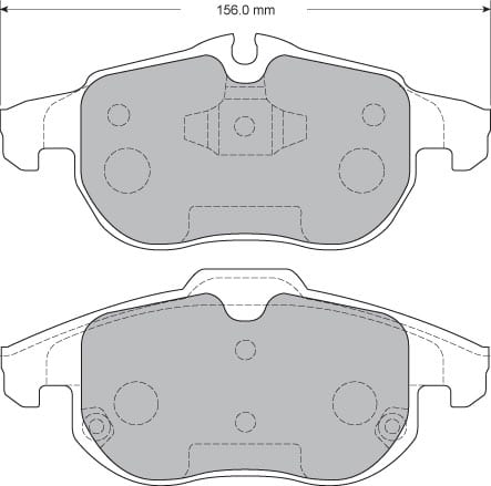 PREMIUM BRAKE PAD SET (4)