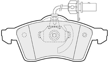 PREMIUM BRAKE PAD SET (4)