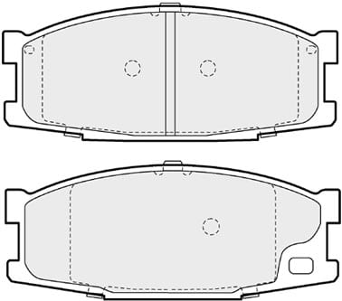 FERODO BRAKE PAD SET (4)