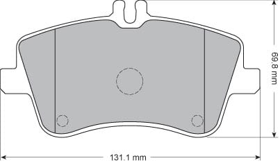 PREMIUM BRAKE PAD SET (4)