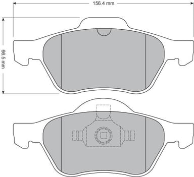 PREMIUM BRAKE PAD SET (4)