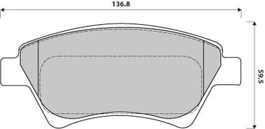 PREMIUM BRAKE PAD SET (4)