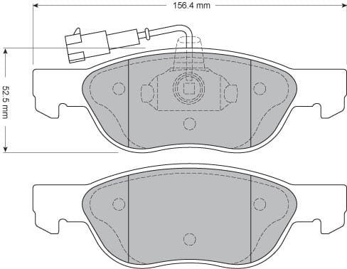PREMIUM BRAKE PAD SET (4)