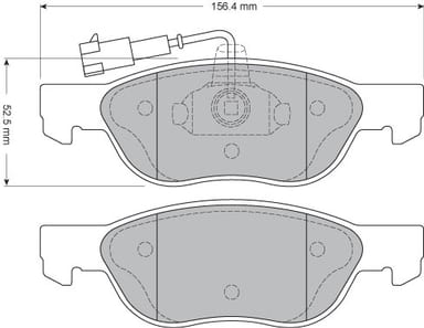 PREMIUM BRAKE PAD SET (4)