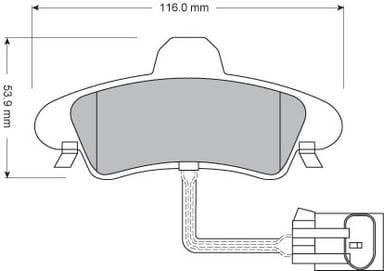 PREMIUM BRAKE PAD SET (4)