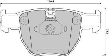 FERODO BRAKE PAD SET (4)