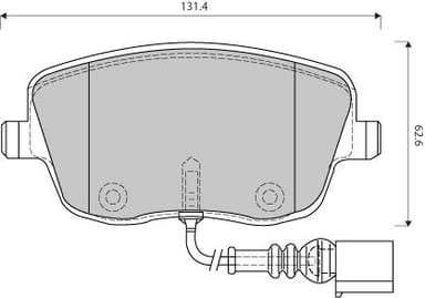 PREMIUM BRAKE PAD SET (4)