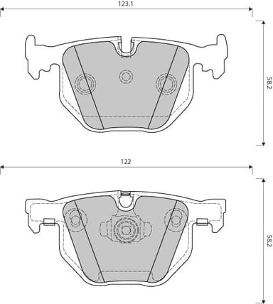 PREMIUM BRAKE PAD SET (4)