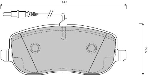 PREMIUM BRAKE PAD SET (4)