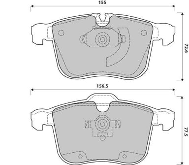 PREMIUM BRAKE PAD SET (4)