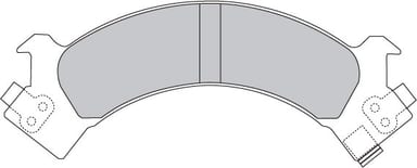PREMIUM BRAKE PAD SET (4)