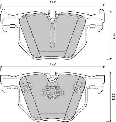 PREMIUM BRAKE PAD SET (4)