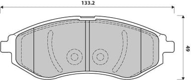 PREMIUM BRAKE PAD SET (4)