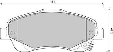 PREMIUM BRAKE PAD SET (4)